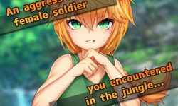Mini Game Solely For Masturbation: Female Soldier [girlsgame] 